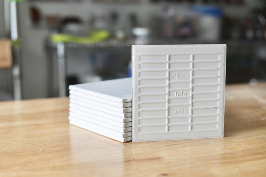 10-pack of Matte Glazed Tile Inserts for V2 Bat System