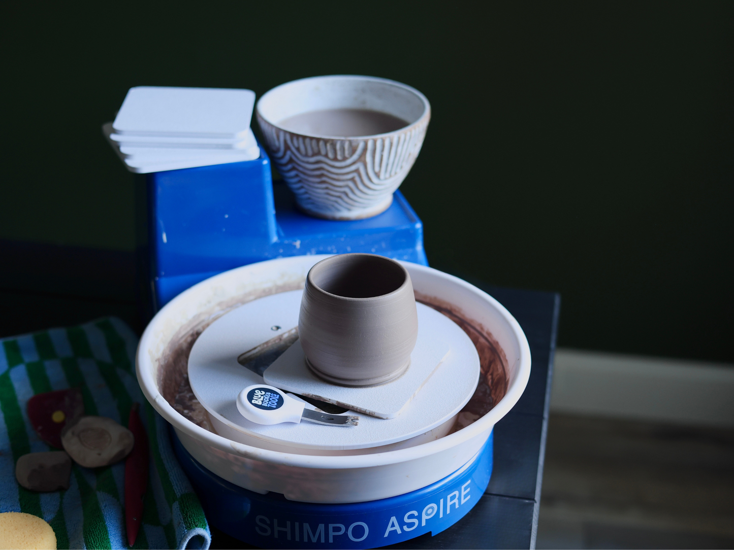 Bat System for Aspire Pottery Wheels