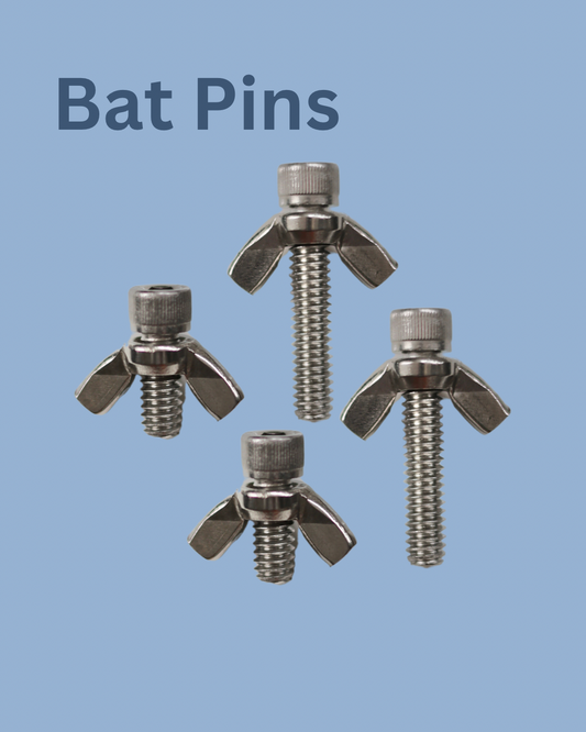 Bat Pin Set, Short or Long